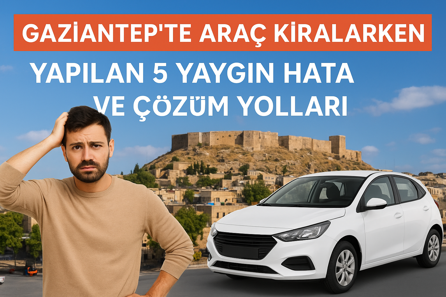Gaziantep te Araç Kiralarken Yapılan 5 Yaygın Hata ve Çözüm Yolları